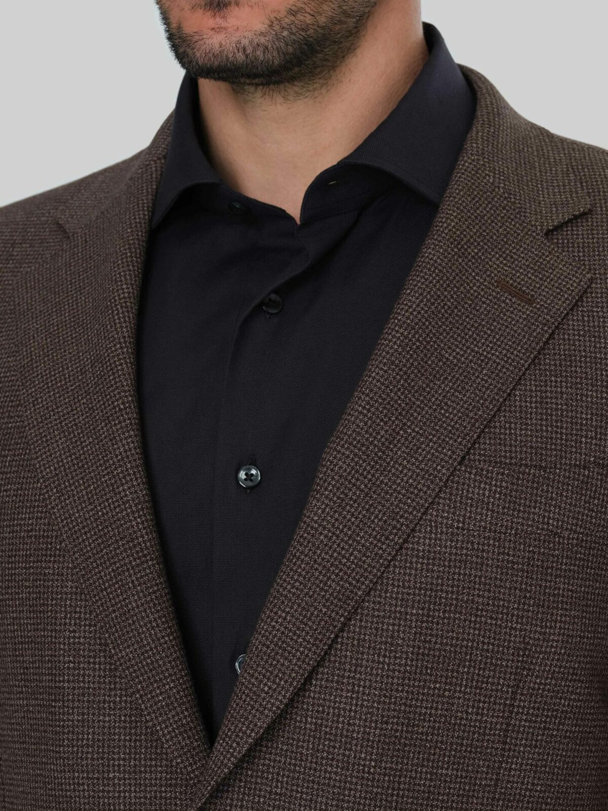 کت و شلوار قهوه ای